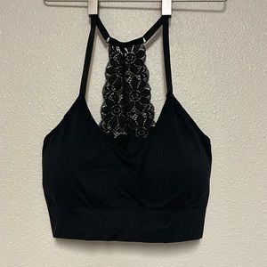 Bralette with lace detail